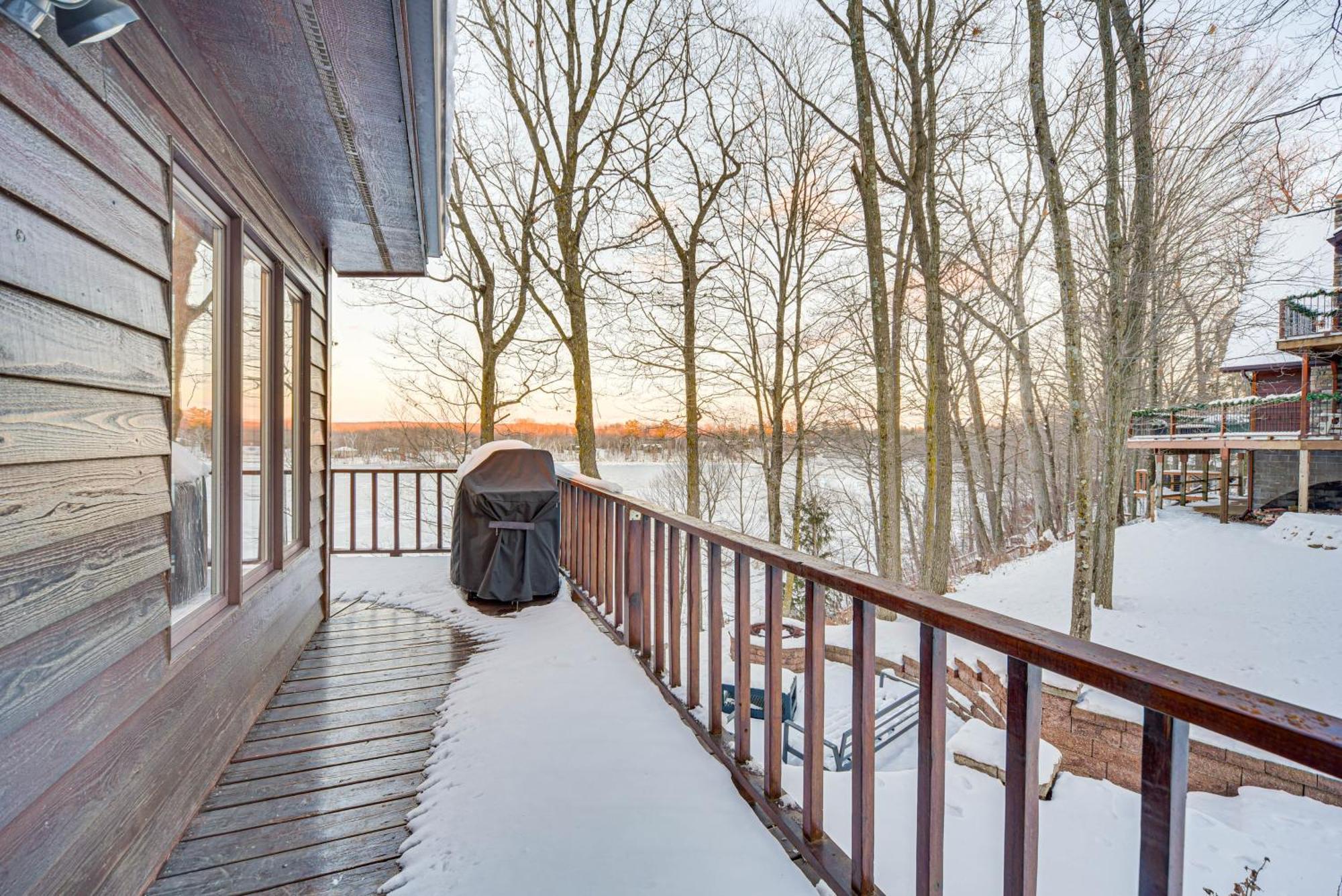 Villa Rice Lake Cabin Retreat With Red Cedar Lake Access! Exterior foto