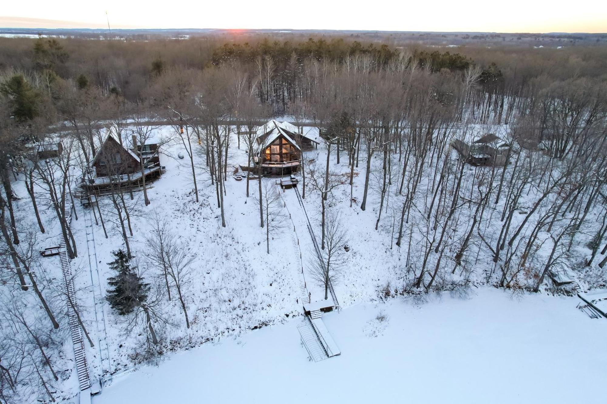 Villa Rice Lake Cabin Retreat With Red Cedar Lake Access! Exterior foto