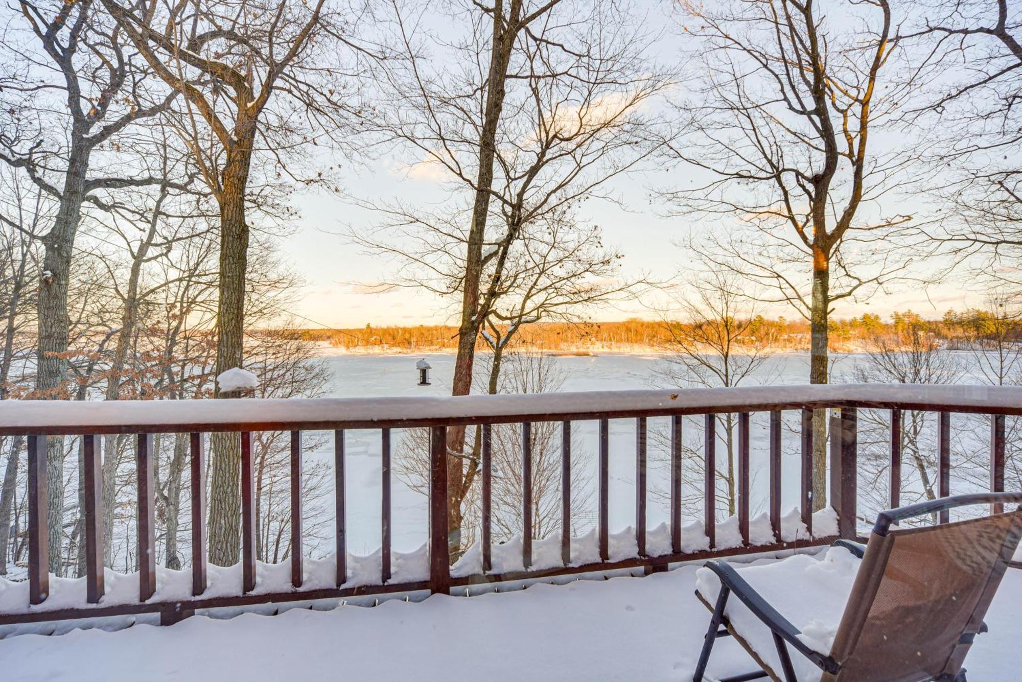 Villa Rice Lake Cabin Retreat With Red Cedar Lake Access! Exterior foto